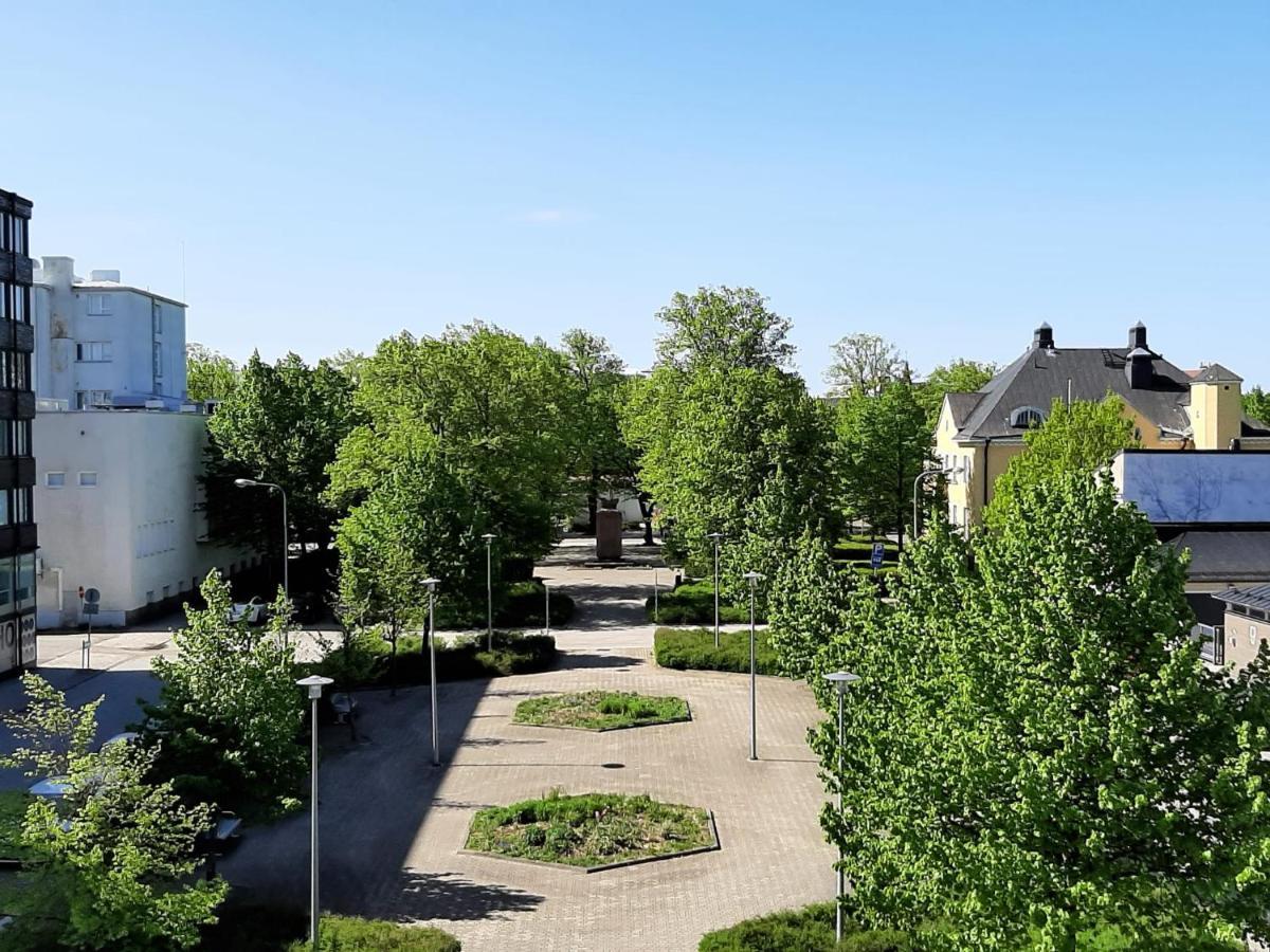 Premium Kaksio Rauman Keskustassa, Parveke Ja Sauna Buitenkant foto